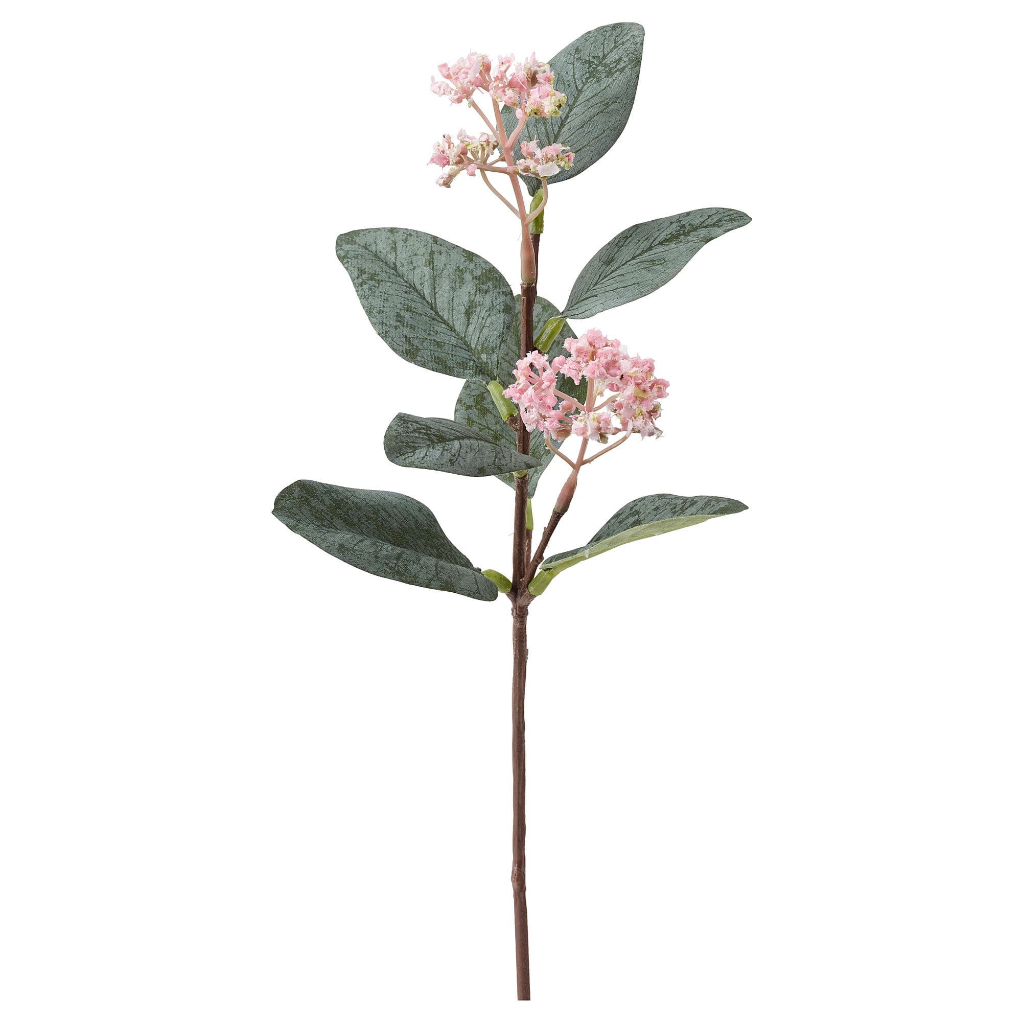 30 Cm Yapay Çiçek - Pembe 30 cm Bitki Türü okaliptüs