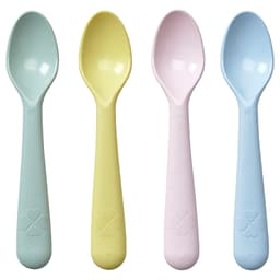 Çocuk Kaşık Seti - Pastel Tonlar 4'lı