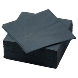Peçete - Koyu Gri 24x24 cm 50'lı